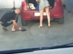 Ragazza grasso Torre bambola amatoriali troie calda in un corsetto stretto